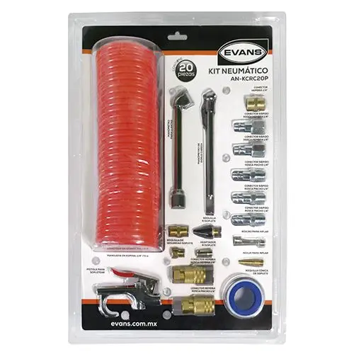 [EVA-AN-KCRC20P] KIT 20 PIEZAS PARA COMPRESOR COMPRESOR