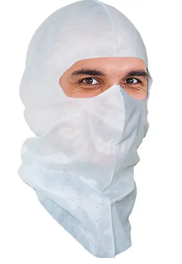 PAQUETE DE 6 CAPUCHAS DE FIBRAS DE NYLON PARA LA PROTECCION DEL ROSTRO