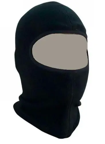 [LIC-PASAMON-DOBLE] PASAMONTAÑAS NEGRO TELA POLAR