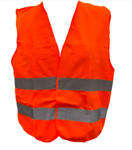 [LIC-CLR3001N] CHALECO LICA NARANJA C/REFLEJANTES HIGHVIS
