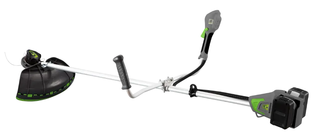 DESBROZADORA C/MOTOR ABAJO INALÁMBRICA 450W, MANGO "BICI" , BRUSHLESS, 2 BATERÍAS 20V