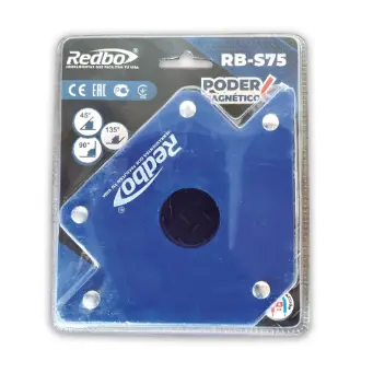 [RED-RB-S75] ESCUADRA MAGNETICA PARA SOLDAR 45/90/135° 23KG