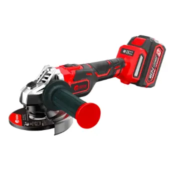 MINIESMERILADORA 4 1/2 21V CON DOS BATERIAS 4 AMP ULTRA CARGADOR RAPIDO Y 3 DISCOS DE CORTE DE REGALO