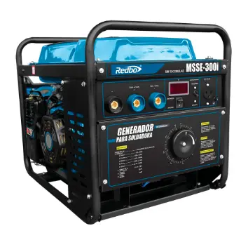 MOTOSOLDADORA A GASOLINA 250 AMP REALES 127V TARJETA IGBT