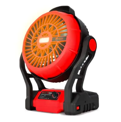 [EDO-ED-FS-21V] VENTILADOR INALAMBRICO 21V CON LAMPARA BATERIA 5 AMP ULTRA Y CARGADOR