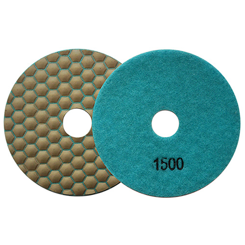 DISCO DIAMANTADO (PAD EN SECO) 4 GRANO 1,500 VELCRO P/GRANITO