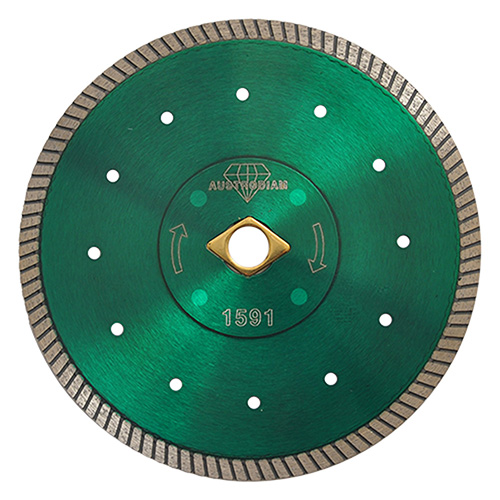 DISCO DE DIAMANTE P/GRANITO 7 X 0.060 X 7/8 VERDE PLATA TURBO