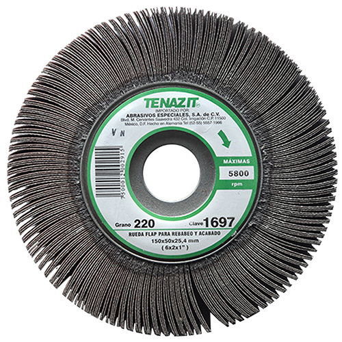 RUEDA FLAP 6 X 2 X 1 GRANO 220