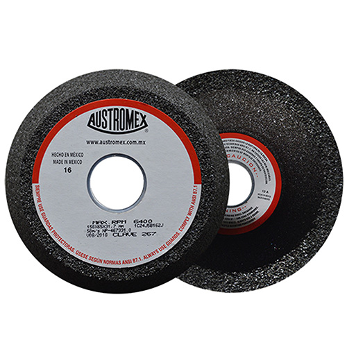 [AUS-267] PIEDRA COPA RESINOSA 6 X 2 1/2 X 1 1/4 GRANO (NEGRA)