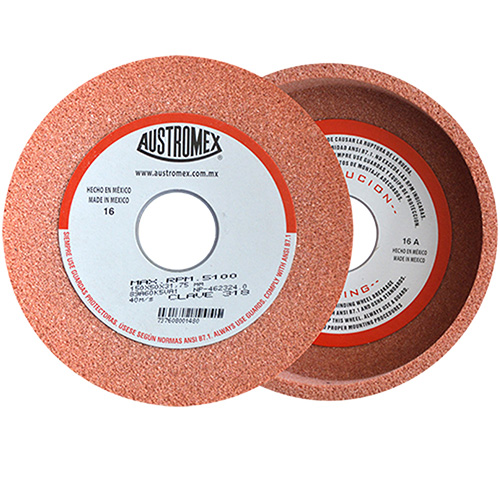 PIEDRA TAZA 6 X 2 X 1 1/4 GRANO 60 NARANJA