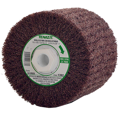 RODILLO DE FIBRA GRUESO 4 1/4 X 4 X 3/4