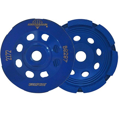 COPA DE DIAMANTE 4 X M14 2 (ROSCA BOSCH)1 HILERA P/CONCRETO, MARMOL