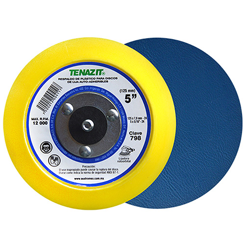 RESPALDO P/DISCO DE LIJA AUTOADHERIBLE 5