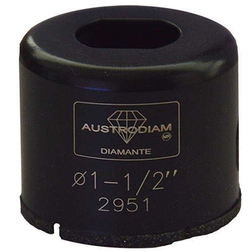 BROCA DE DIAMANTE 1 1/2 ELECTRODEPOSITADA P/PERFORAR GRANITO/MARMOL/LOSETA