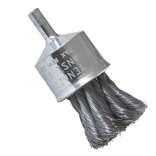 [AUS-987] CEPILLO TIPO COPA TRENZADO C/VASTAGO 3/4 X 0.014 X 1/4 ACERO AL CARBON