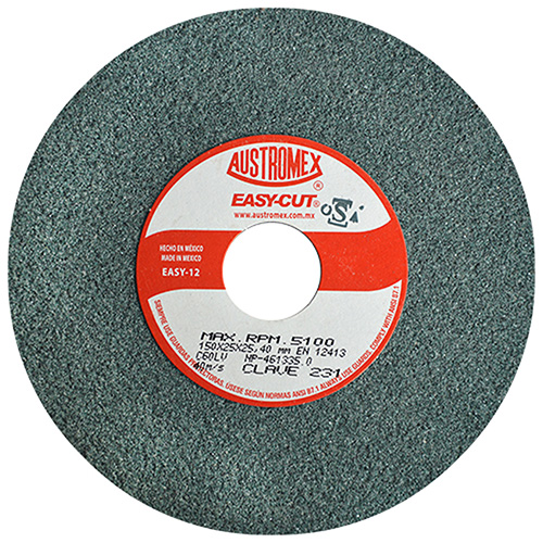 RUEDA VERDE 6 X 1 X 1 GRANO C60 EASY CUT