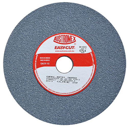 [AUS-29] RUEDA DE 8 X 1 X 1 GRANO 80 EASY CUT