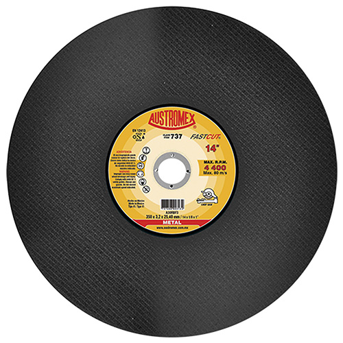 DISCO P/CORTE DE PERFILES 14 X 7/64 X 1 (PLANO)