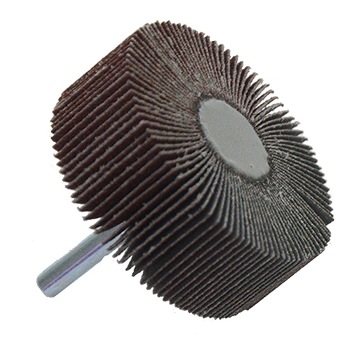 RUEDA FLAP 2 1/2 X 1 X 1/4 GRANO 60 (TALADRO)