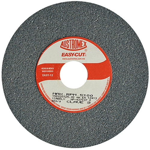RUEDA DE 6 X 3/4 X 1 GRANO 11 A 80 EASY CUT