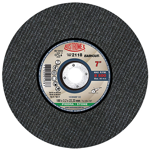 DISCO P/CORTE PIEDRA 7 X 3/32 X 7/8 (PLANO) EASY CUT