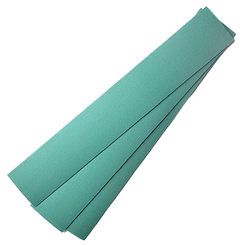 TIRA DE LIJA VERDE GRANO 220 C/VELCRO (PAQ. 25 PZAS.)