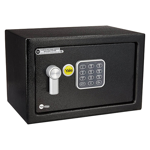 [YAL-MX84835] CAJA FUERTE P/DOCUMENTOS DE 31 X 20 X 20cm COLOR NEGRO (YAL-84835)