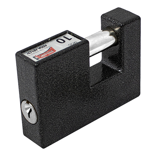 CANDADO P/CORTINA C/LLAVE TETRA (MOD. TX-10 AMP)