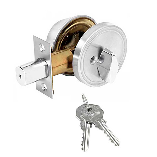 CERROJO P/SEGURIDAD LLAVE-MARIPOSA (81213) CROMO MATE (BLISTER) (PHY-260P26DXXB)