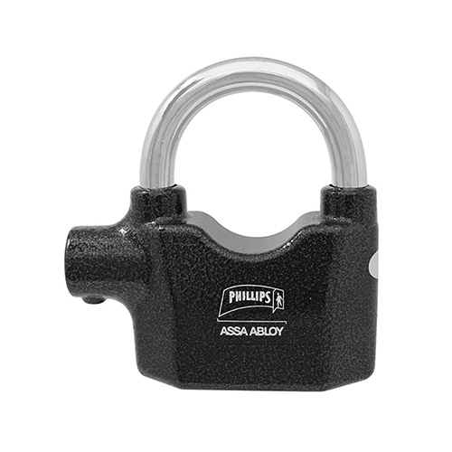 CANDADO CON ALARMA DE EXTRA SEGURIDAD 70 MM (BLISTER) LLAVE DE PUNTOS