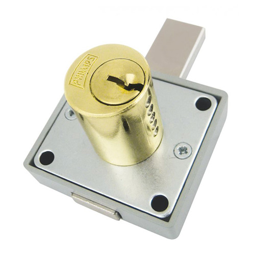 [PHI-MX32] CERRADURA P/CLOSET DE CAÑON CORTO LATON (PHI-250CHL)