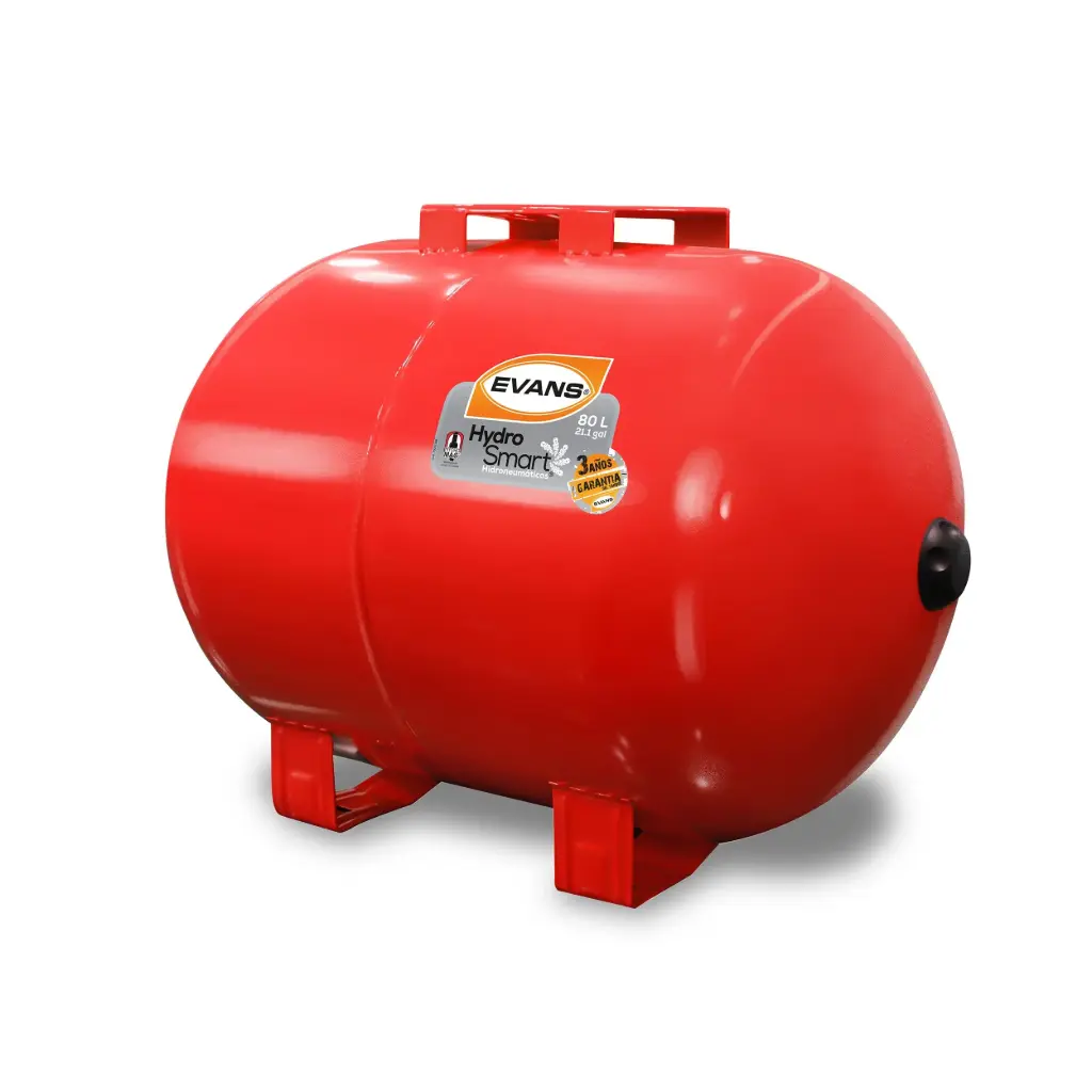 [EVA-EQTHM-080H] TANQUE HIDRONEUMATICO 80L HORIZONTAL MEMBRANA INTERCAMBIABLE