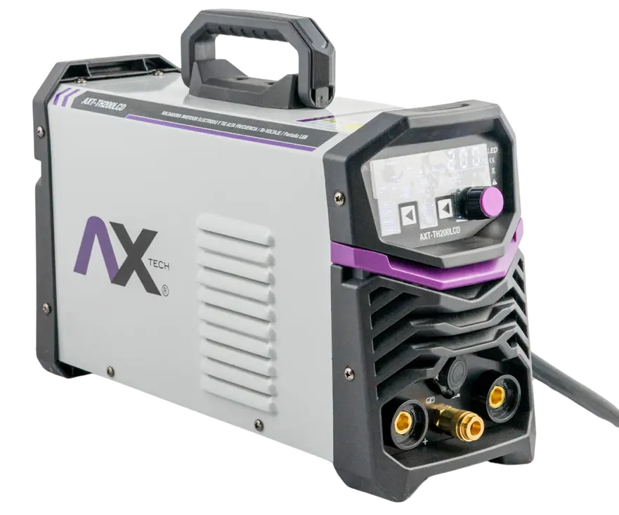 [AXT-TH200LCD] SOLDADORA INVERSOR ELECTRODO Y TIG HF 200A, BI VOLTAJE 110-220V