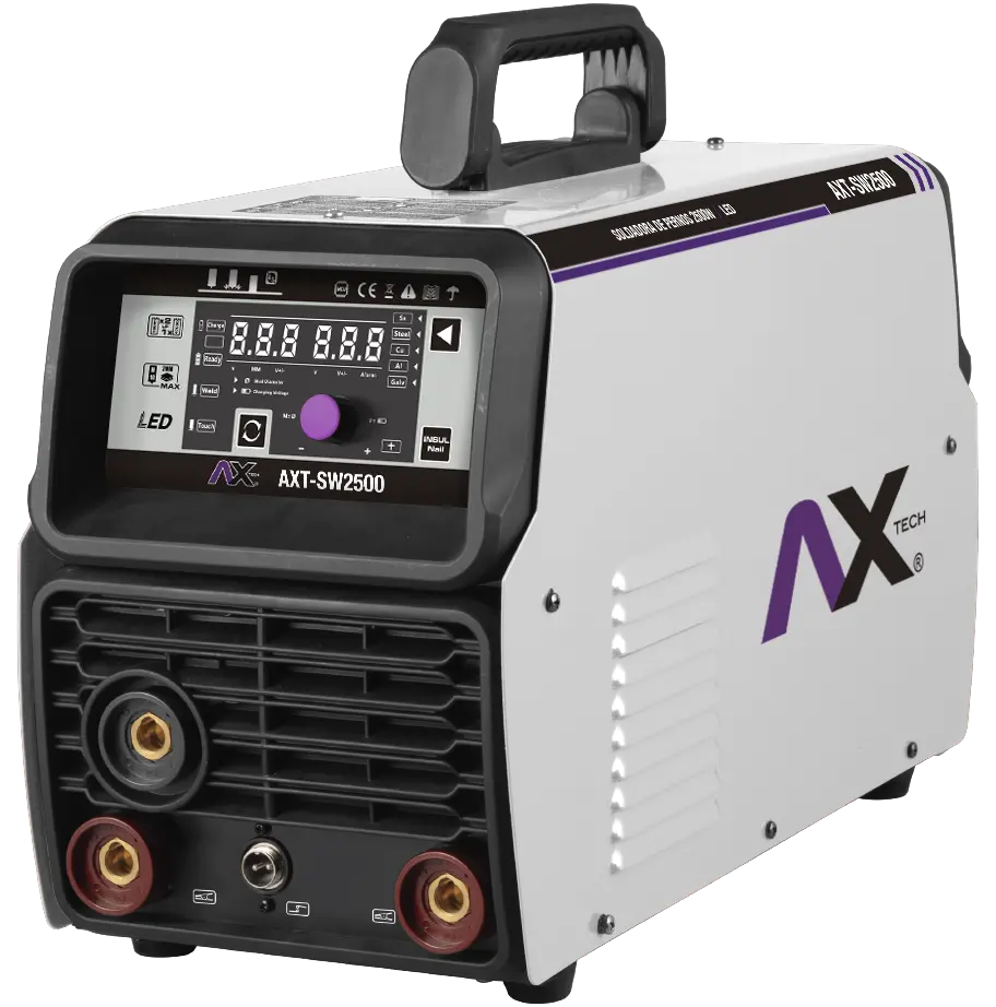 [AXT-SW2500] SOLDADORA DE IMPACTO ELÉCTRICO (PERNOS) 2,500Wtts, BI VOLTAJE 110/220V, 50/60Hz PANTALLA LED