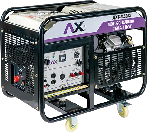 [AXT-MS252] MOTOSOLDADORA A GASOLINA DE 300A, 23HP, 11000W / CA, 220V