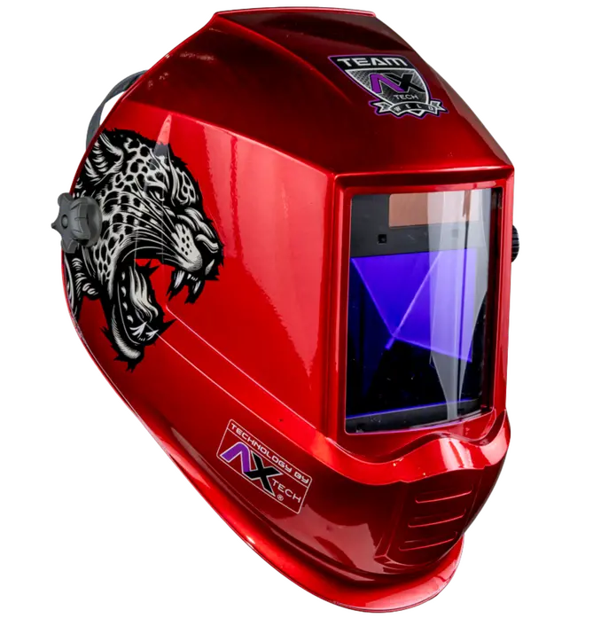 [AXT-JAGUAR] CARETA ELECTRÓNICA DE SOMBRA VARIABLE OPTICA 1 / 1 / 1/ 2 PROTECCION DIN16 USO SOLDAR-ESMERILAR y CORTE