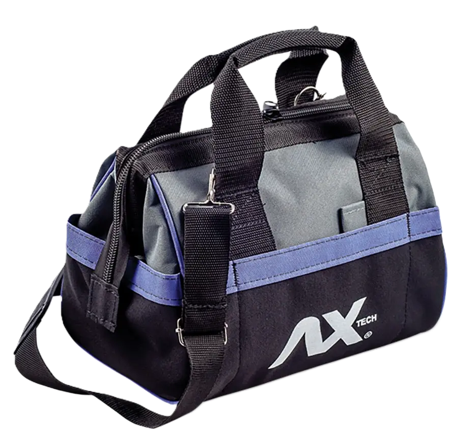 [AXT-MH12] MALETA PARA HERRAMIENTA DE POLIESTER 12" CON 10 COMPARTIMIENTOS