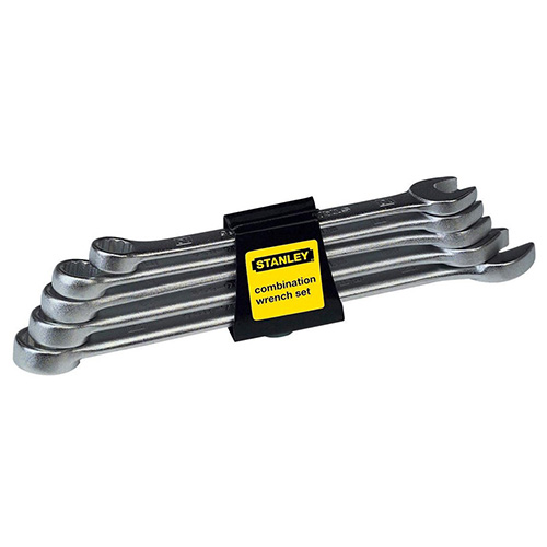 JUEGO DE 5 LLAVES COMBINADAS METRICAS (10, 11, 12, 13 y 14mm)