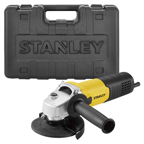 MINIESMERILADORA 4 1/2 1,050 W C/MALETIN PLASTICO USO RUDO 11,000 RPM