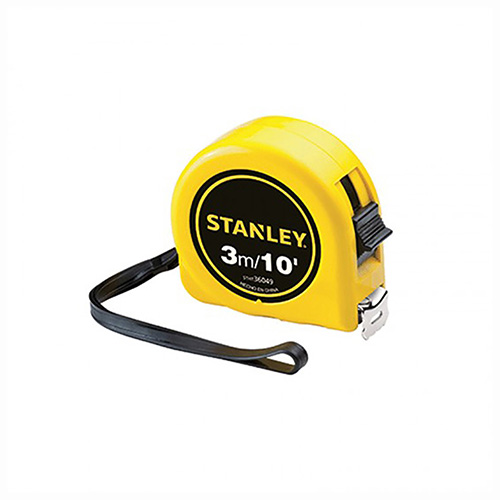 FLEXOMETRO STANLEY 3m HECHO EN MEXICO CINTA 1/2