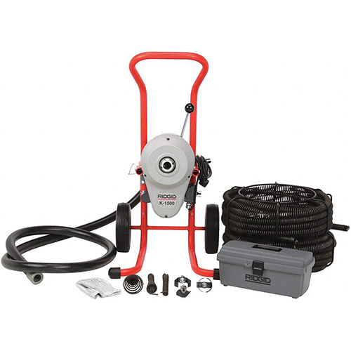 DESTAPACAÑO Y SONDA ELECTRICA DE USO INDUSTRIAL DE 2 A 8 PULG. MOD. K-1500-A