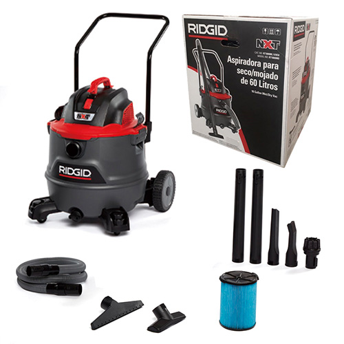[RID-61858] ASPIRADORA RIDGID DE 16 GALONES 6.5 HP PROVAC (USO SEMI-INDUSTRIAL) MODELO RT1800M