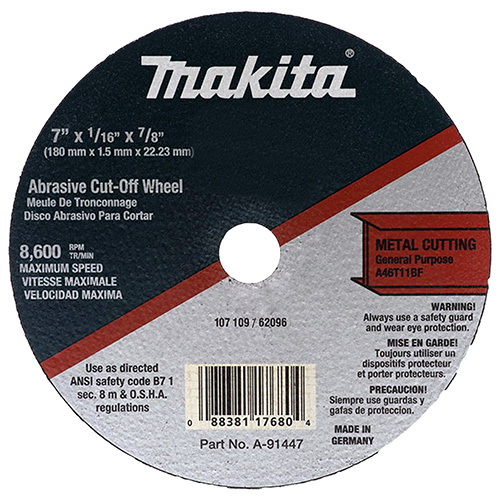 DISCO P/CORTE ACERO INOXIDABLE 7 (PLANO) (MAA-A91447)