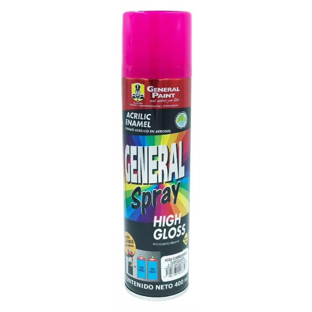 PINTURA EN SPRAY (BOTE 400ml) ROSA FLUORECENTE