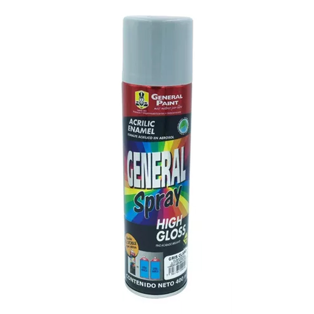 PINTURA EN SPRAY (BOTE 400ml) GRIS CLARO