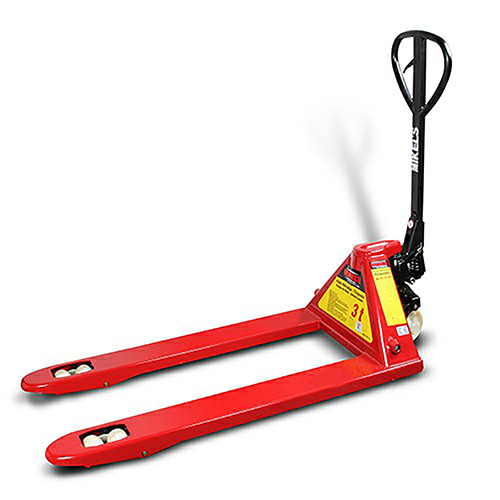 [MIK-TMK-3N] TRASPALETA HIDRAULICA 3 TON C/RUEDAS DE NYLON Y SISTEMA TANDEM