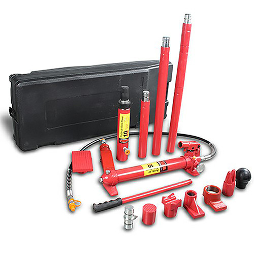 PORTO POWER 10 TON C/4 EXT. Y 9 ACCESORIOS C/ESTUCHE