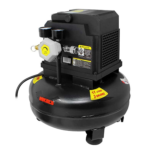 COMPRESOR DE AIRE 1/2 HP TIPO HAMBURGUESA LIBRE DE ACEITE