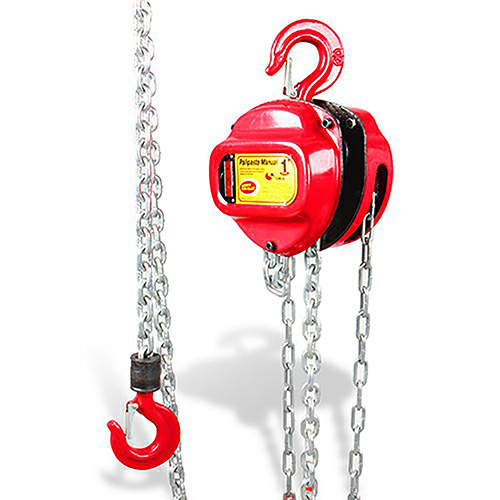 POLIPASTO MANUAL C/CAPACIDAD 1 TON