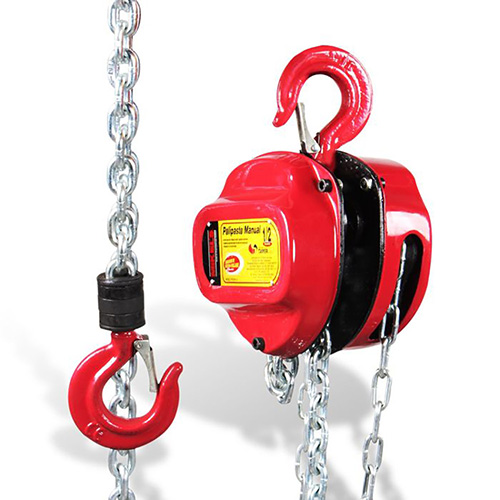 [MIK-POLM-05] POLIPASTO MANUAL C/CAPACIDAD 1/2 TON